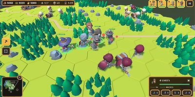 Heroes of Darkwoods game chiến lược thời gian thực với mỗi ngày là một thử thách khác