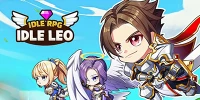 Idle Leo cho người chơi cùng đội anh hùng của mình tiêu diệt bọn quái vật để cày cuốc