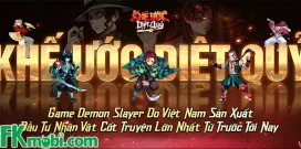 Khế Ước Diệt Quỷ game đấu tướng lấy chủ đề Demon Slayer sắp ra mắt tại Việt Nam