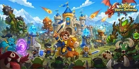 Gầy dựng căn cứ đồng thời bảo vệ nó trước các đợt kẻ thù trong game Kingdom Hero Defense