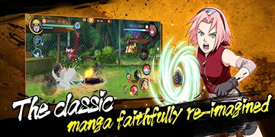 Ninja Arena Dynasty game hành động 2D siêu hấp dẫn lấy đề tài Naruto