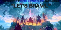 Điều khiển nhân vật anime tham gia vào những trận loạn chiến trong game Let’s Brawl