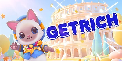 Kiếm tiền xây dựng các công trình thông qua việc tung xúc xắc với game LINE GetRich GO