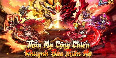 Loạn Thế 3Q: Thần Ma Lệnh – OEG game đấu tướng chiến thuật cập bến thị trường Việt Nam