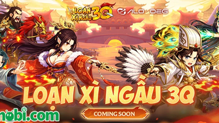 Loạn Xì Ngầu 3Q – OEG game đấu tướng loạn chiến màn hình dọc cập bến thị trường Việt Nam