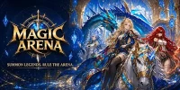 Magic Arena: Hyper Hero Legend game idle thẻ tướng lấy chủ đề fantasy phương Tây