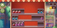 Sắp xếp vật phẩm để hoàn thành đơn hàng của khách trong game giải đố Market Sort