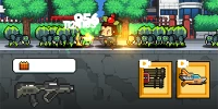 Điều khiển nhân vật chiến đấu tiêu diệt những sinh vật hung tợn trong Mecha Shoot Pixel