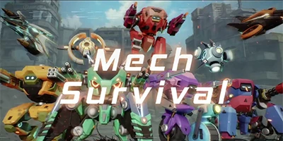 Điều khiển cỗ chiến giáp chiến đấu sinh tồn trước vô vàn robot côn trùng trong Mech Survival