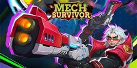 Chiến đấu trong một thành phố bị bọn người máy thống trị tại game Mech Survivor