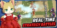 Xây dựng đội quân mèo trong những trận đấu trực tuyến với game chiến thuật Meow Clash
