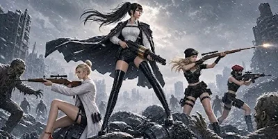 Cùng những nữ đặc vụ xinh đẹp ngắm bắn hạ bọn zombie trong game Merc Girls: Overkill