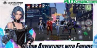 METACENE: ASCEND game MMORPG 3D thế giới mở lấy bối cảnh thế giới cyberpunk