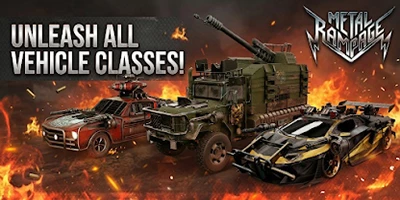 Metal Rampage game hành động điều khiển ô tô chiến đấu gợi nhớ Twisted Metal