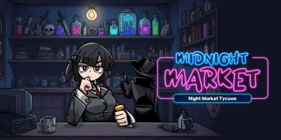 Kinh doanh bằng cách “mua thấp, bán cao” trong game mô phỏng Midnight Market: Tycoon