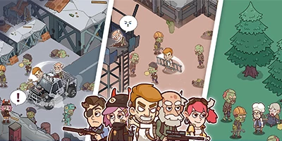 Sinh tồn đồng thời gầy dựng căn cứ trong thế giới hậu tận thế với Mini Survival Zombie Fight