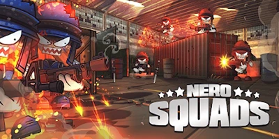Nero Squads game hành động FPS độc đáo với chiến trường 3D kết hợp nhân vật 2D