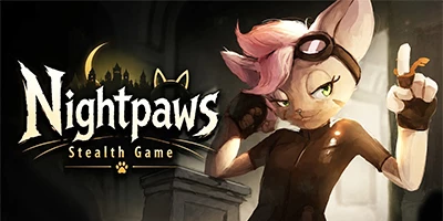 Thực hiện những phi vụ trộm khi nhập vai một cô nàng mèo trong Nightpaws: Stealth Game