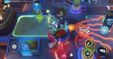 Overwatch Rush game hành động top-down trực tuyến dựa trên chính Overwatch nổi tiếng