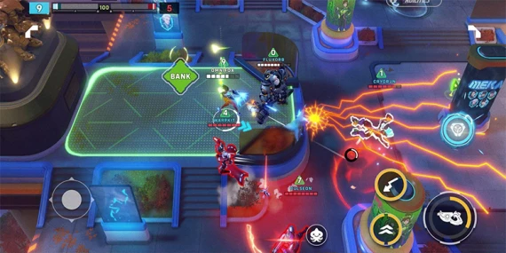 Overwatch Rush game hành động top-down trực tuyến dựa trên chính Overwatch nổi tiếng