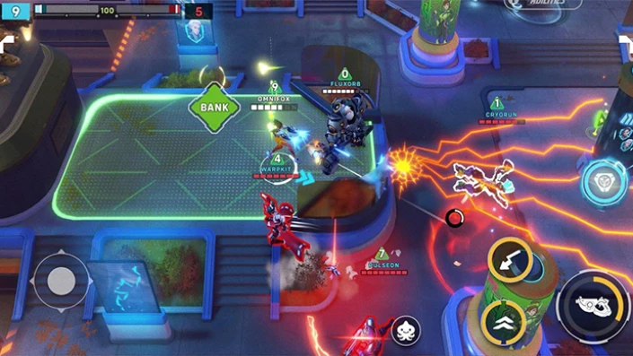 Overwatch Rush game hành động top-down trực tuyến dựa trên chính Overwatch nổi tiếng