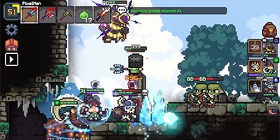 Phát triển nhân vật trong một thế giới pixel cổ điển với Pixel Chronicles: Action RPG