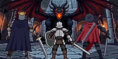 Chiến đấu khám phá hầm ngục tối trong game hành động cuộn cảnh Pixel Souls