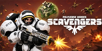 Bảo vệ pháo đài trước những đợt sinh vật bản địa trong game Polyverse Heroes: Scavengers
