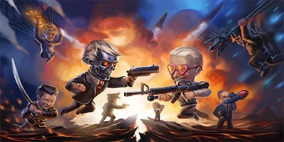 Power of Power game hành động PvP isometric hero shooter với dàn nhân vật đầy châm biếm
