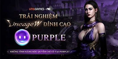 PURPLE sẽ giúp bạn thực hiện ước mơ thống trị Lineage W bằng công nghệ như thế nào?