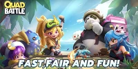 Quad Battle Mobile game MOBA chiến thuật với lối chơi độc đáo theo phong cách 4v4v4v4