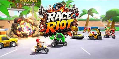 Race Riot: Car Crash game đua xe theo phong cách arcade đầy vui nhộn lẫn hỗn loạn