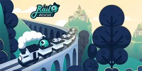 Vẽ đường ray cho tàu hỏa chạy tại game casual giải đố Rail Rescue: Puzzle Lines