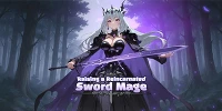Nhập vai một nữ kiếm pháp sư trong game nhàn rỗi Raising Reincarnated SwordMage
