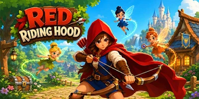 Nhập vai cô nàng cung thủ áo choàng đỏ trong game Red Hood: Archer Adventure
