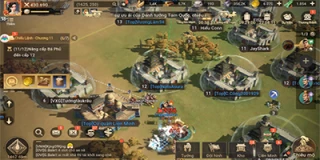Xây thành, chiêu tướng rồi kéo quân tranh bá trong game Tam Quốc: Tranh Bá Thiên Hạ