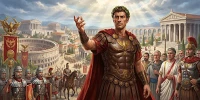 Chỉ huy Đế chế La Mã trong trò chơi chiến thuật Roman Empire: Strategy Game