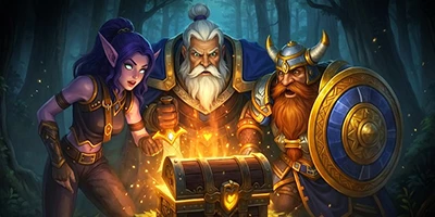 Bắt đầu cuộc hành trình chiến đấu, khám phá thế giới trong game Rumble Raiders