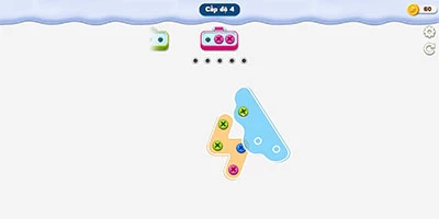 Xếp những con ốc vít vào các chiếc hộp có cùng màu với chúng trong Screw Jam Puzzle