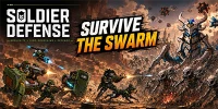 Giành lại Trái Đất từ tay người ngoài hành tinh trong game phòng thủ Soldier Defense