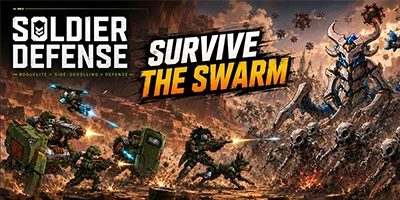 Giành lại Trái Đất từ tay người ngoài hành tinh trong game phòng thủ Soldier Defense
