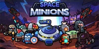 Bảo vệ căn cứ ngoài không gian trong game phòng thủ Space Minions: Defense
