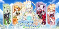 Spirit Wars game đấu tướng với tạo hình các nữ anh hùng theo phong cách chibi dễ thương
