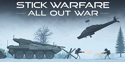 Stick Warfare: All Out War game chiến thuật phong cách thả lính với kiểu đồ họa người que