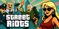 Các người chơi sẽ được chiến đấu sinh tồn trên chiến trường đường phố tại game Street Riots