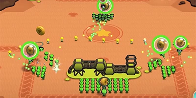 Tactile Wars: All Stars game chiến thuật cho bạn được chỉ huy đội quân lính tí hon