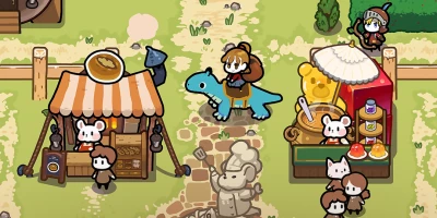 Tasty Monster Town game mô phỏng cho săn quái vật để thu thập nguyên liệu kinh doanh ẩm thực