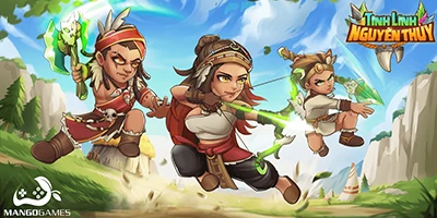 Tinh Linh Nguyên Thủy game MMORPG 2D lấy chủ đề thời tiền sử đến từ các Dev Việt