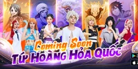 Tứ Hoàng Hỏa Quốc game đấu tướng chiến thuật chủ đề Naruto kết hợp One Piece