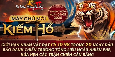 Võ Lâm Truyền Kỳ II ra mắt server Kiếm Hổ với ngập tràn phúc lợi dành cho tân thủ